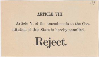 Thumbnail for Article VIII