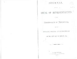 Thumbnail for Pennsylvania 1875 General …