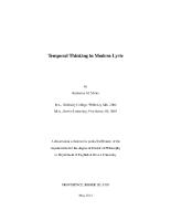 Thumbnail for Temporal Thinking in …