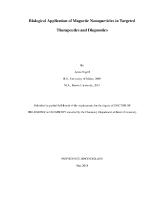 Thumbnail for Biological Application of …