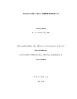 Thumbnail for Evolutionary transitions within …
