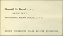 Thumbnail for Donald S. Reed …