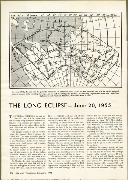 Thumbnail for The Long Eclipse, …