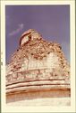 Thumbnail for Partially destroyed building, …