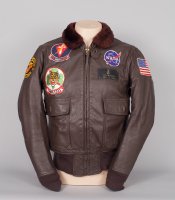 Thumbnail for Leather Flight Jacket …