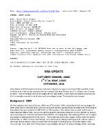 Thumbnail for MIA Update: Capt …