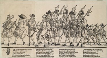 Thumbnail for Procession of musicians …