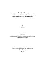 Thumbnail for Pilgrimage Pragmatics: Travel …