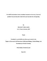 Thumbnail for Three MYB transcription …