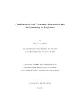 Thumbnail for Combinatorial and Geometric …