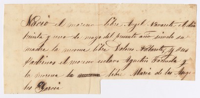 Thumbnail for Birth certificate for …