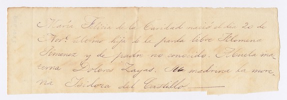 Thumbnail for Birth certificate of …