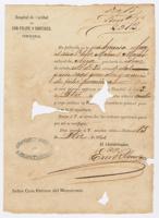 Thumbnail for Death certificate for …