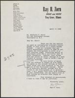 Thumbnail for Zorn, Ray H. …