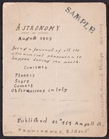 Thumbnail for Astronomy & The …