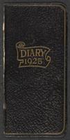 Thumbnail for Diary, 1925