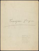Thumbnail for European Glimpses