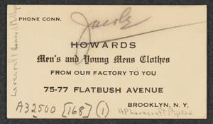 Thumbnail for Howard's Men's and …