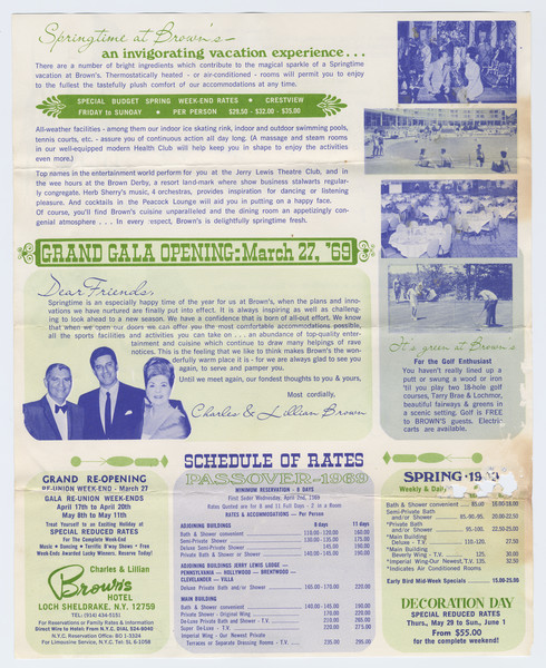 Thumbnail for Springtime at Brown's; …