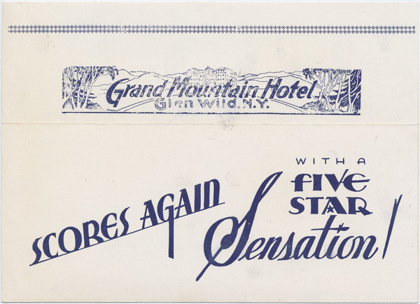 Thumbnail for Grand Mountain Hotel, …