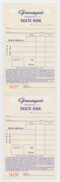 Thumbnail for Grossinger's Skate Rink …