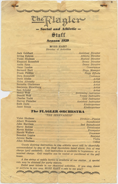Thumbnail for The Flagler 1929 …