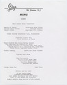 Thumbnail for Saltz's, dinner menu, …
