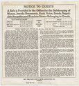 Thumbnail for Notice to guests