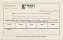 Thumbnail for Hy-Sa-Na registration card
