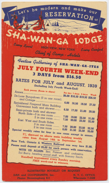 Thumbnail for Sha-Wan-Ga Lodge, Rates …
