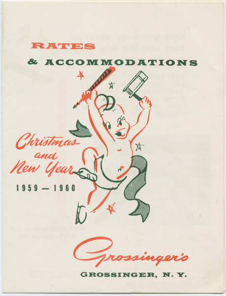 Thumbnail for Grossinger's rates 1959
