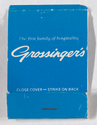 Thumbnail for Grossinger's, matchbook