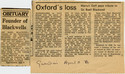 Thumbnail for Obituaries for Sir …
