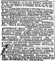 Thumbnail for Funeral notice for …