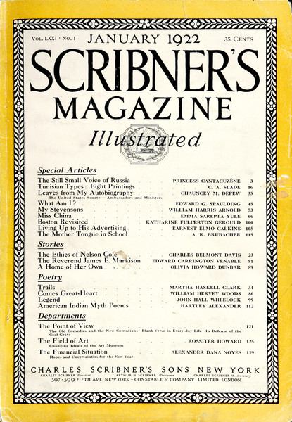 Thumbnail for Scribners 71.1 (1922-01)
