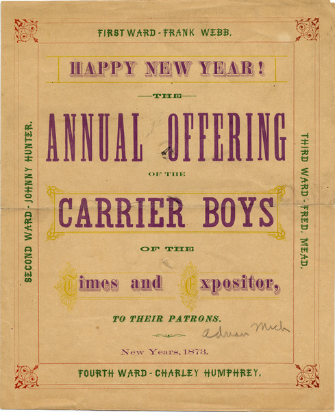 Thumbnail for The annual offering …