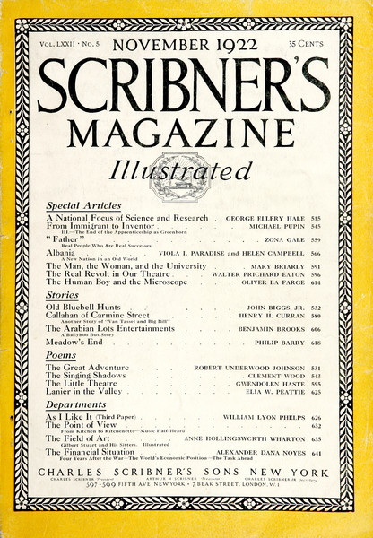 Thumbnail for Scribners 72.5 (1922-11)