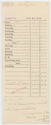 Thumbnail for Costing slip for …