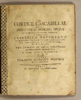 Thumbnail for De Cortice Cascarillae …
