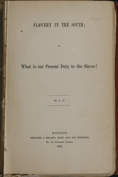 Thumbnail for Slavery in the …