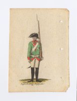 Thumbnail for [Uniformen, circa 1790]