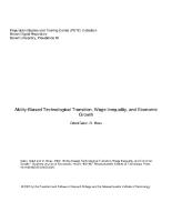 Thumbnail for Ability-biased technological transition, …
