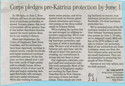 Thumbnail for Corps pledges pre-Katrina …