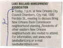Thumbnail for Lake Bullard Homeowners' …