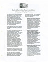 Thumbnail for Cultural Committee Recommendations