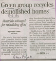 Thumbnail for Green group recycles …