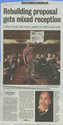 Thumbnail for Rebuilding proposal gets …