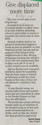 Thumbnail for Give displaced more …