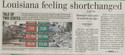 Thumbnail for Louisiana feeling shortchanged: …