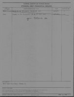 Thumbnail for Withdrawal Sheet (Presidential …